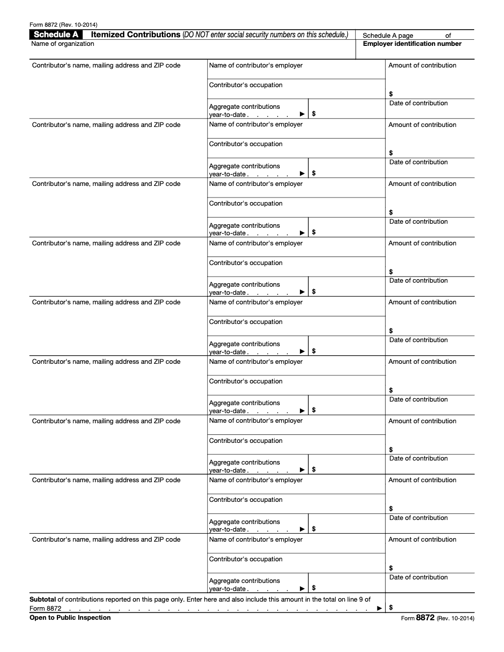Form 8872 - Compliance Checklist: Schedules A/B, E-file, 2026 Deadlines ...