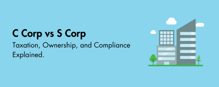 C Corp vs S Corp