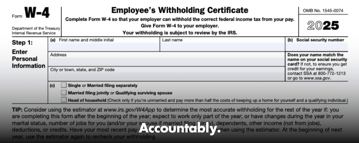 Form W-4