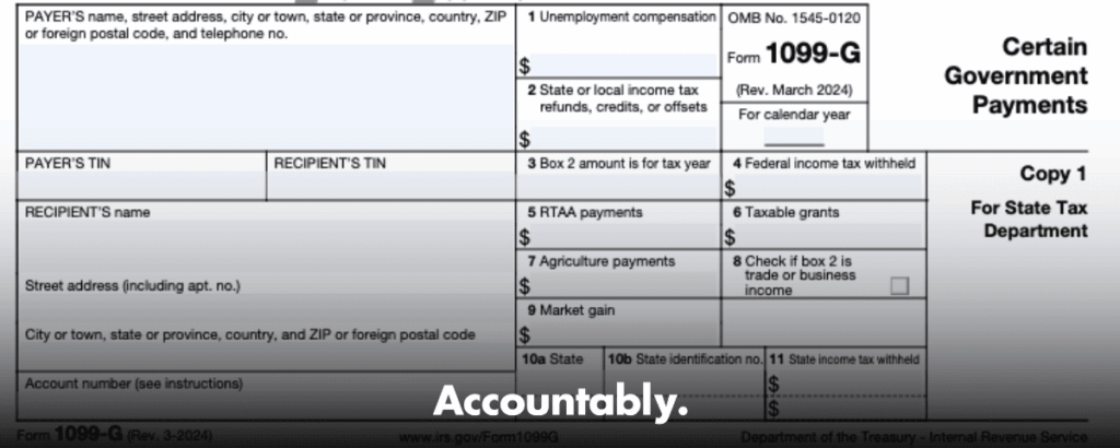 Form 1099-G - Guide 2025, Report Unemployment and Fix Errors ...