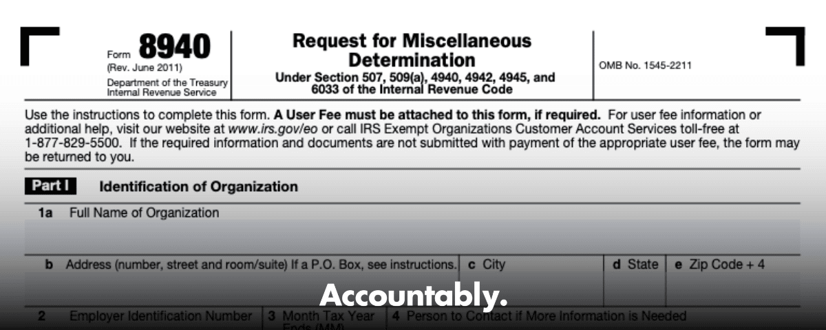 Form 8940 - Pay.gov Filing Guide for Exempt Organizations – Accountably.com