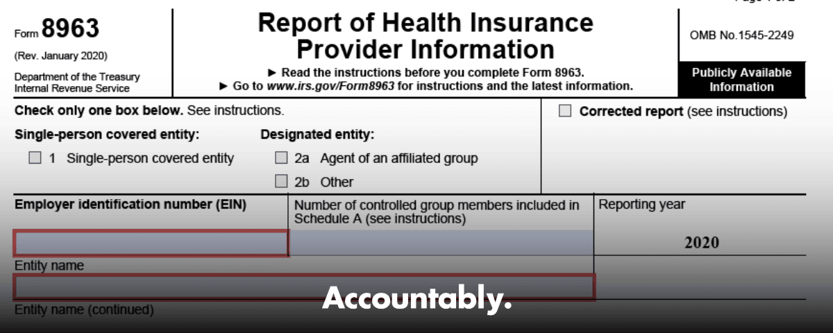 Form 8963 Guide - Net Premiums and 2020 Fee – Accountably.com