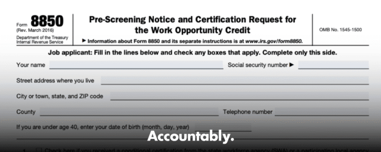 Form 8850 Guide - WOTC 28-day Rule and ETA 9061 – Accountably.com